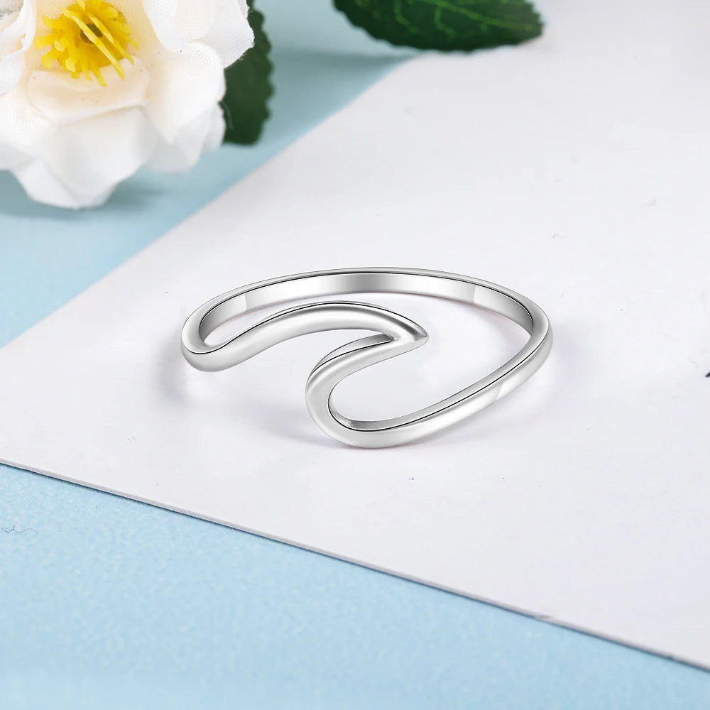 Sterling Silver Wedding Bands - Simple & Elegant