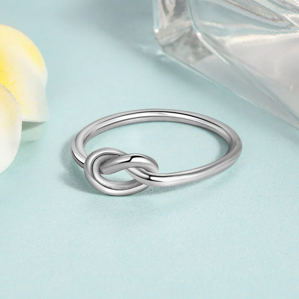 925 Sterling Silver Knot Ring