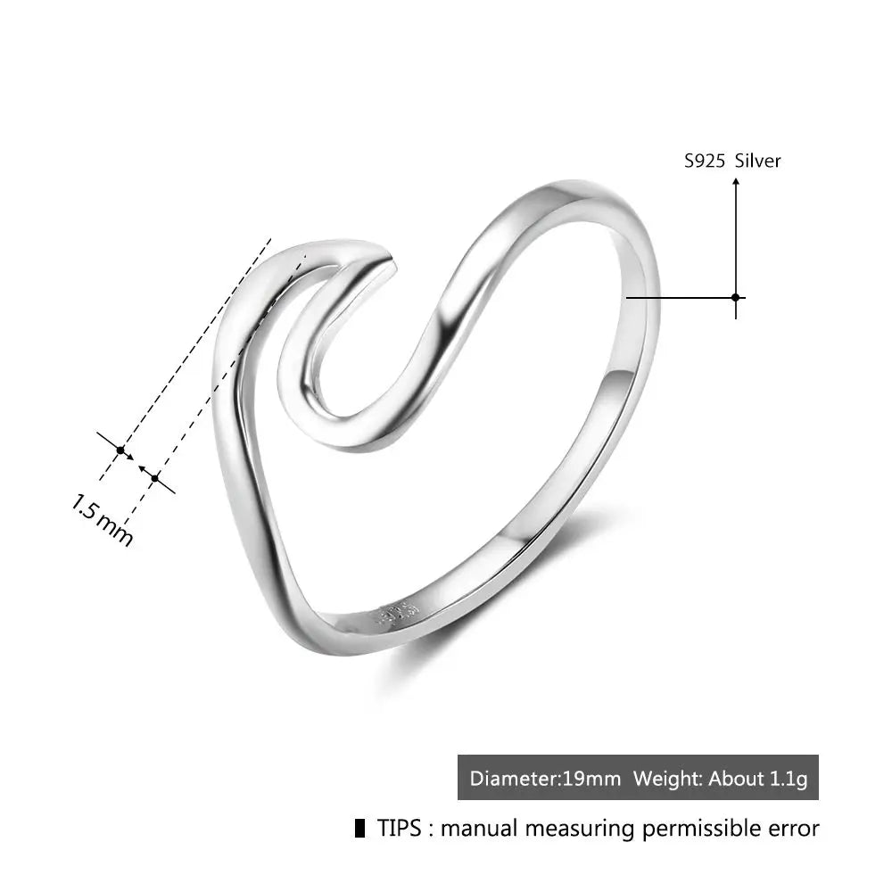 Sterling Silver Wedding Bands - Simple & Elegant